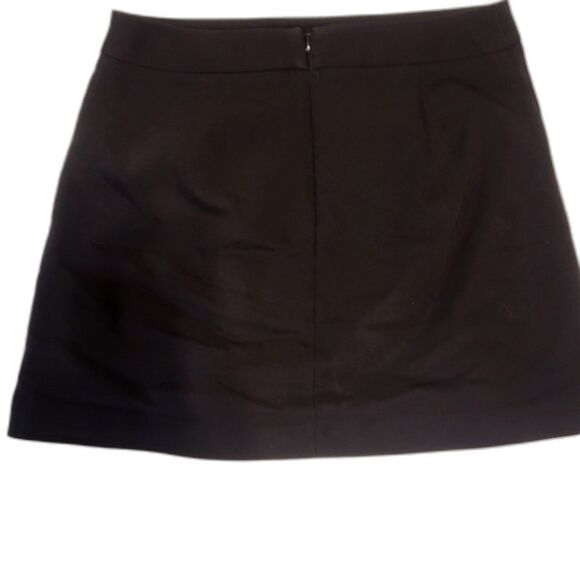 Express Women's Floral Embroidered Straight Pencil Mini Skirt Size 6 Black - Picture 3 of 9